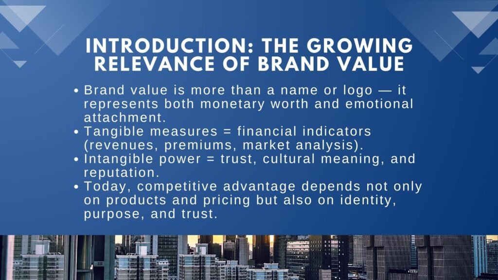 Brand Valuation Guide Tangible Measures and Intangible Impact